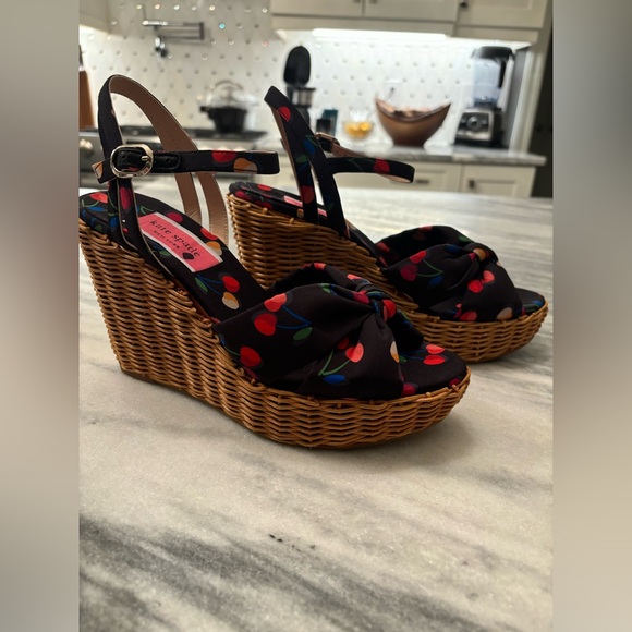 Kate Spade, summer wedge sandals brand new unworn choose your pair! - Picture 8 of 17